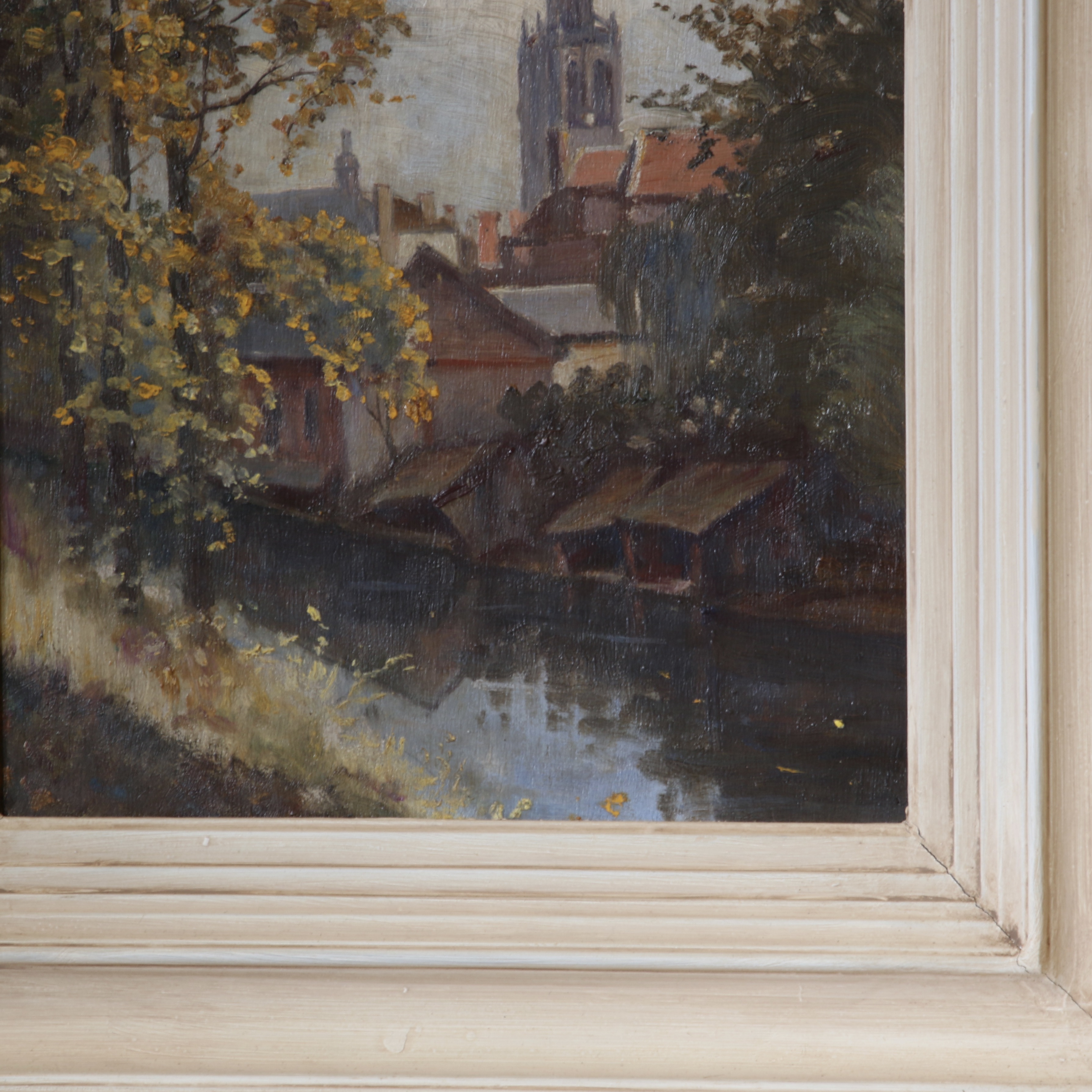 River Scene of Verneuil-sur-Avre